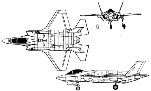 Planos del F-35 Lightning II